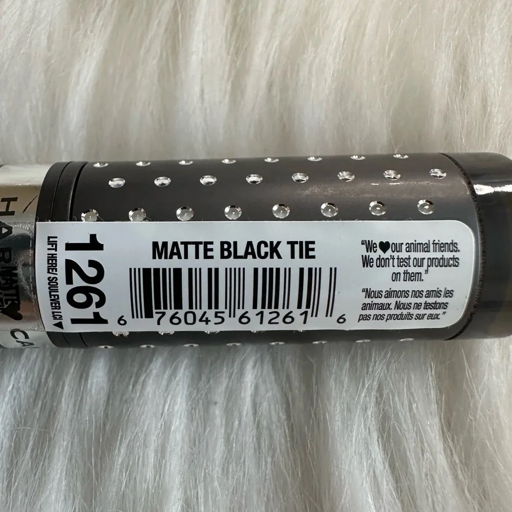 🩷5/$10🩷 Hard Candy Fierce Effects Matte Lipstick - Black Tie